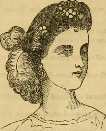 An illustration from Godey's lady's book 1863 Jan -June; Jul - Dec, 1863, leaf 82