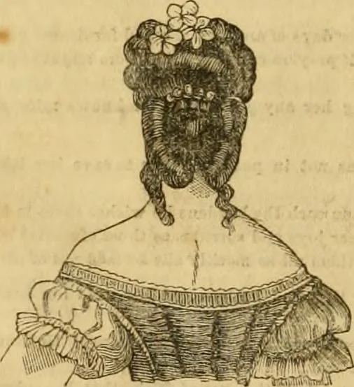 An illustration from Godey's lady's book 1863 Jan -June; Jul - Dec, 1863, leaf 82