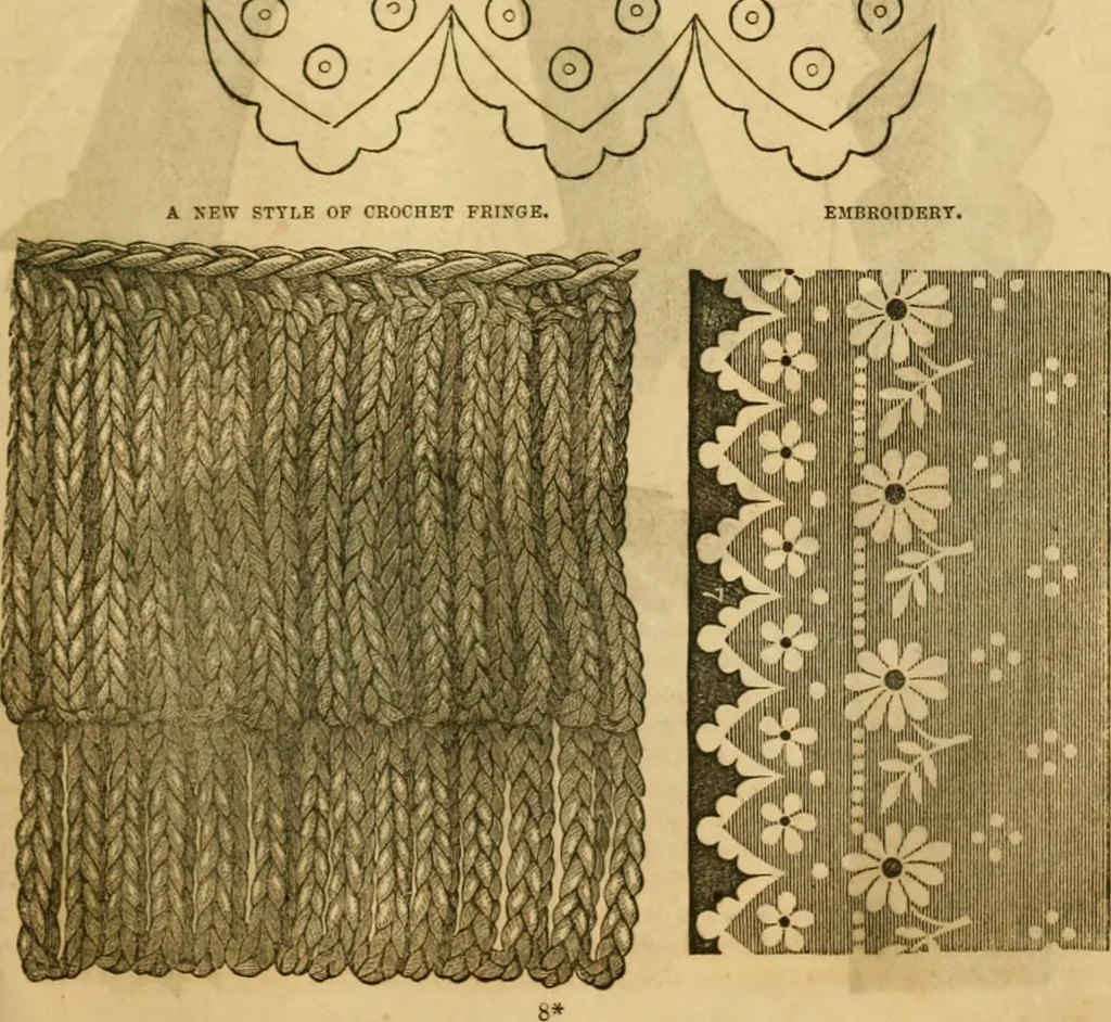 An illustration from Godey's lady's book 1863 Jan -June; Jul - Dec, 1863, leaf 89