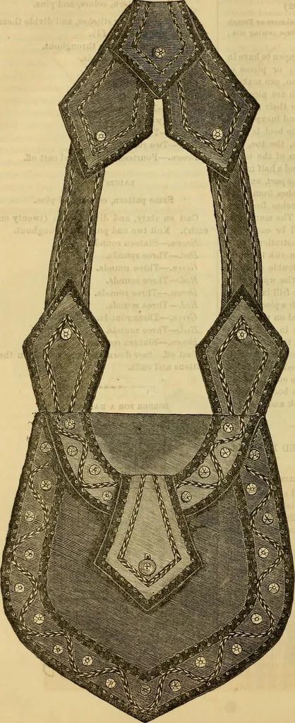 An illustration from Godey's lady's book 1863 Jan -June; Jul - Dec, 1863, leaf 894