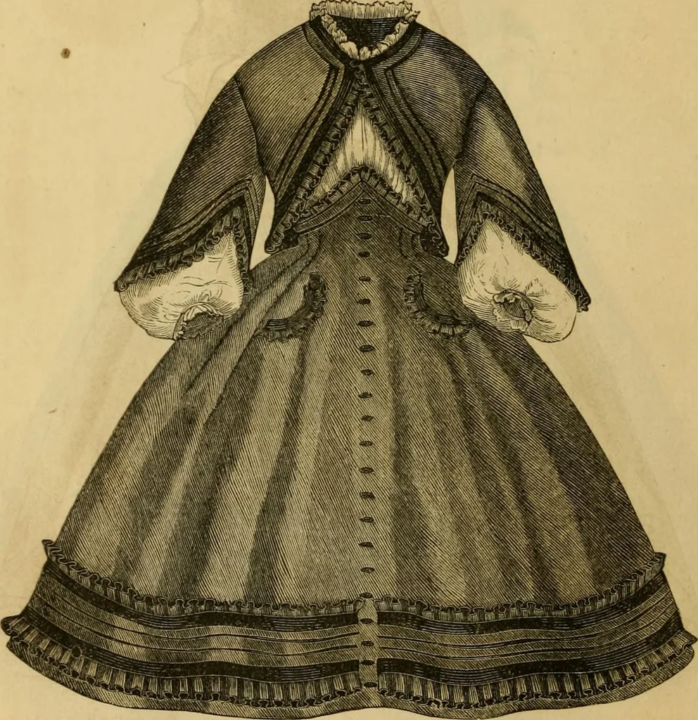 An illustration from Godey's lady's book 1863 Jan -June; Jul - Dec, 1863, leaf 924