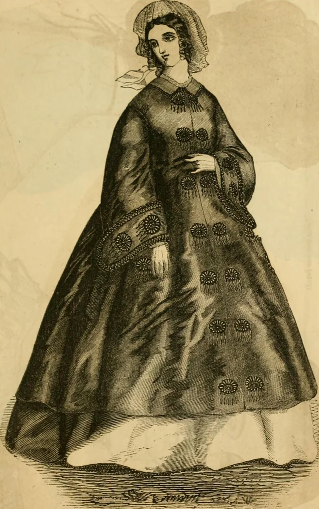 An illustration from Godey's lady's book 1863 Jan -June; Jul - Dec, 1863, leaf 925