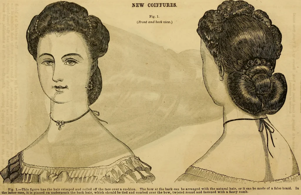 An illustration from Godey's lady's book 1863 Jan -June; Jul - Dec, 1863, leaf 926
