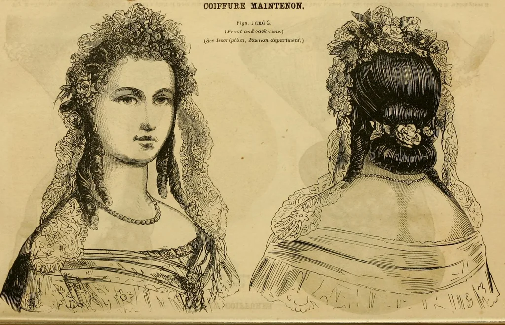 An illustration from Godey's lady's book 1863 Jan -June; Jul - Dec, 1863, leaf 928