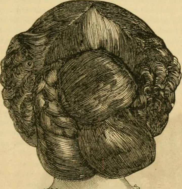 An illustration from Godey's lady's book 1863 Jan -June; Jul - Dec, 1863, leaf 929