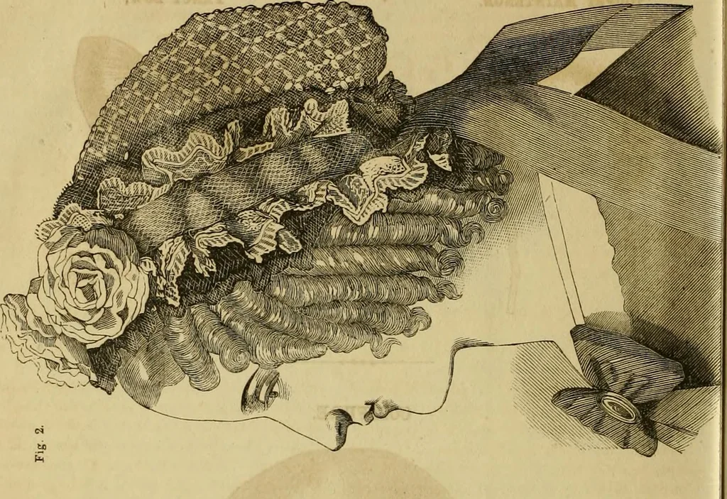 An illustration from Godey's lady's book 1863 Jan -June; Jul - Dec, 1863, leaf 930