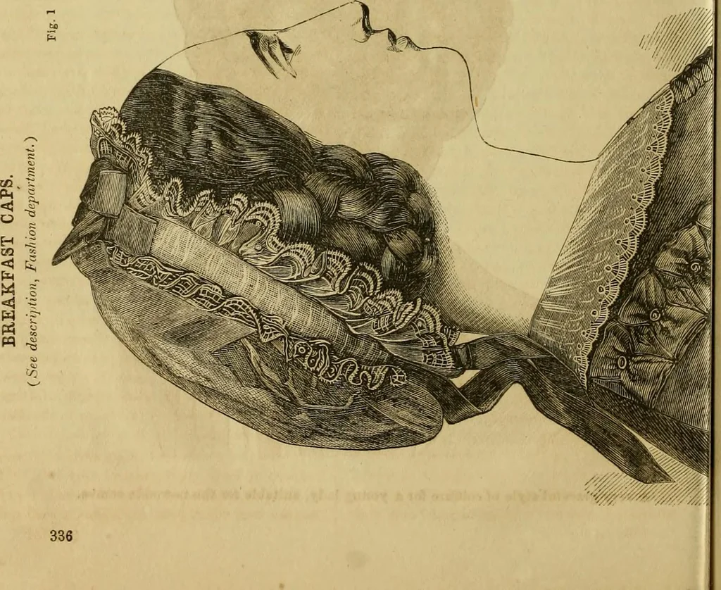 An illustration from Godey's lady's book 1863 Jan -June; Jul - Dec, 1863, leaf 930