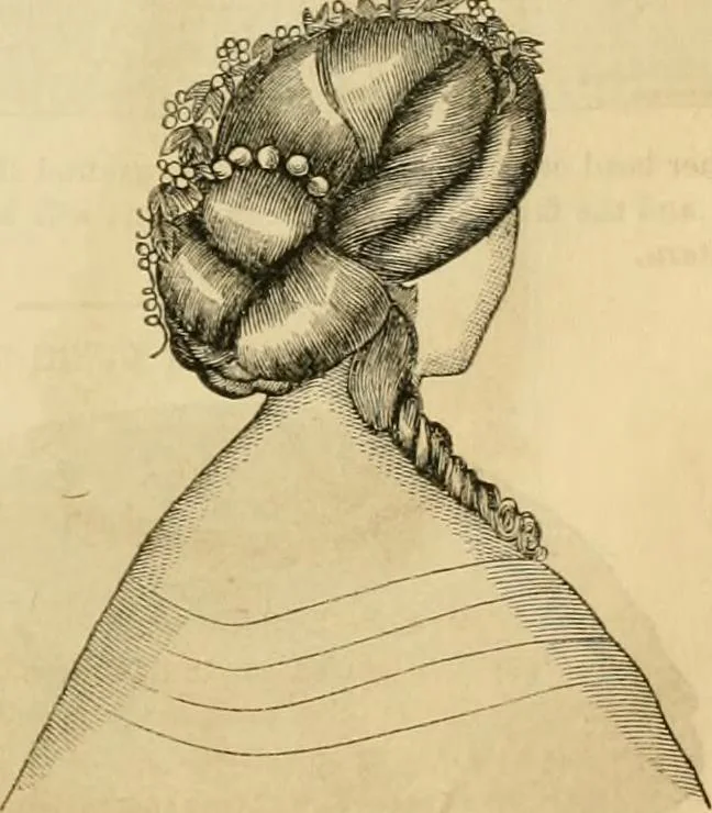 An illustration from Godey's lady's book 1863 Jan -June; Jul - Dec, 1863, leaf 981