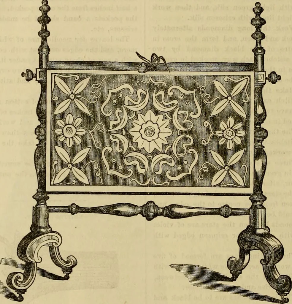 An illustration from Godey's lady's book 1864 Jan -June; Jul - Dec, 1864, leaf 1000