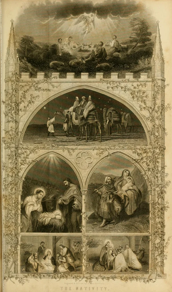 An illustration from Godey's lady's book 1864 Jan -June; Jul - Dec, 1864, leaf 1023