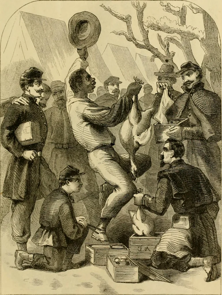 An illustration from Godey's lady's book 1864 Jan -June; Jul - Dec, 1864, leaf 1029