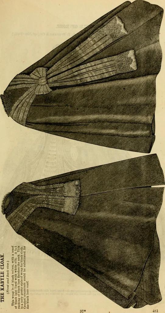 An illustration from Godey's lady's book 1864 Jan -June; Jul - Dec, 1864, leaf 1033