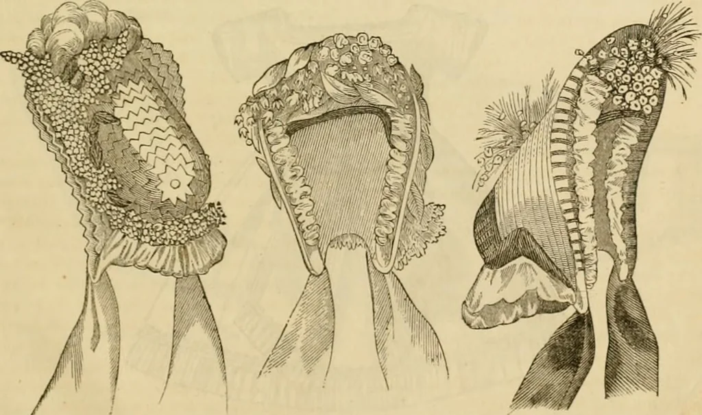 An illustration from Godey's lady's book 1864 Jan -June; Jul - Dec, 1864, leaf 1081