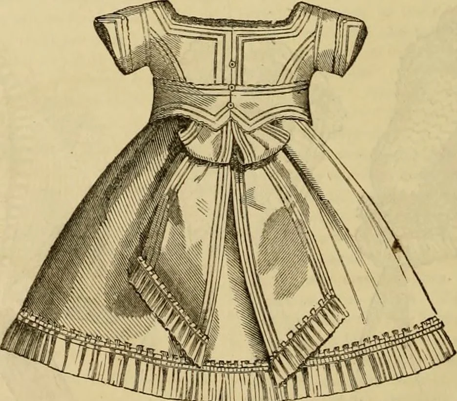 An illustration from Godey's lady's book 1864 Jan -June; Jul - Dec, 1864, leaf 1082