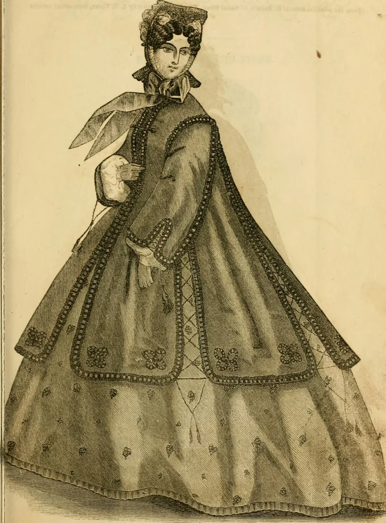 An illustration from Godey's lady's book 1864 Jan -June; Jul - Dec, 1864, leaf 119