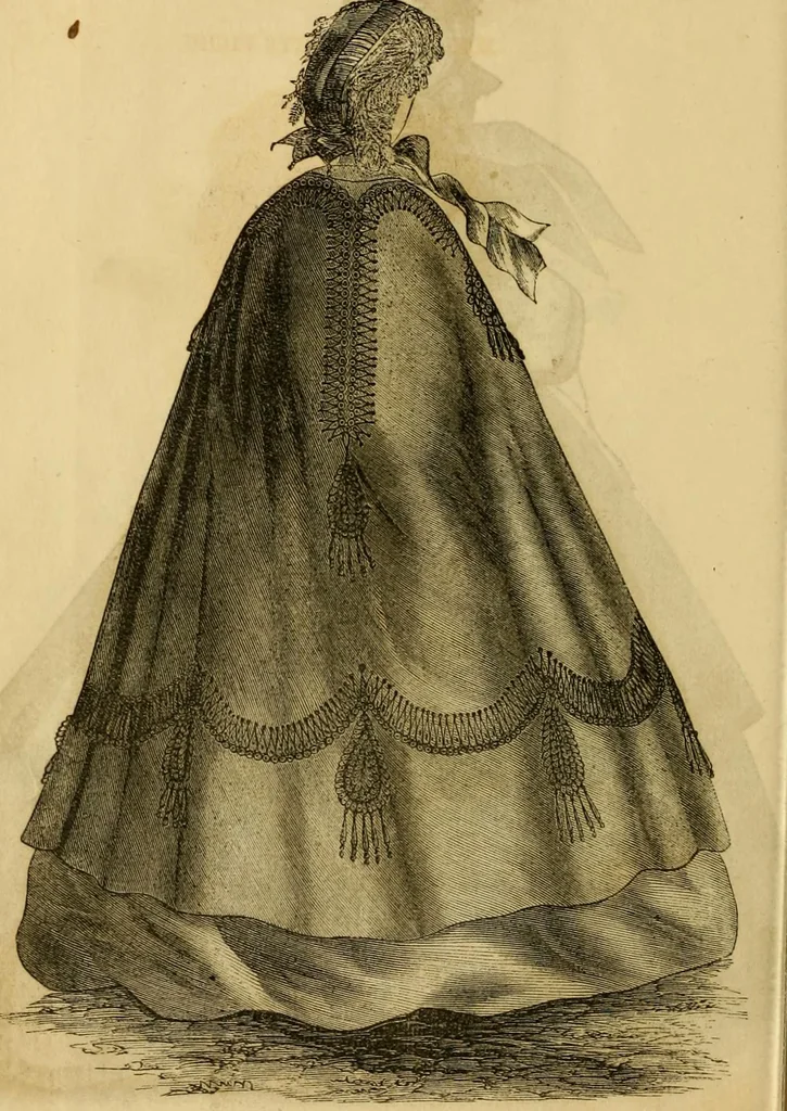 An illustration from Godey's lady's book 1864 Jan -June; Jul - Dec, 1864, leaf 120