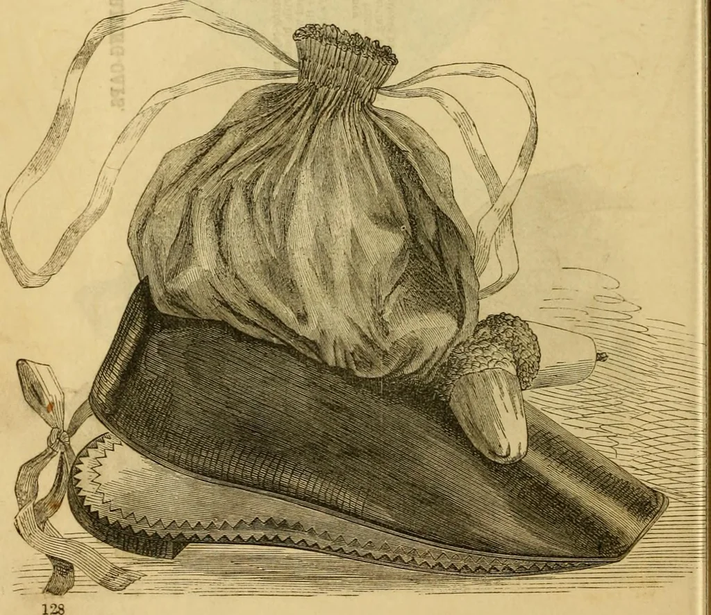 An illustration from Godey's lady's book 1864 Jan -June; Jul - Dec, 1864, leaf 126