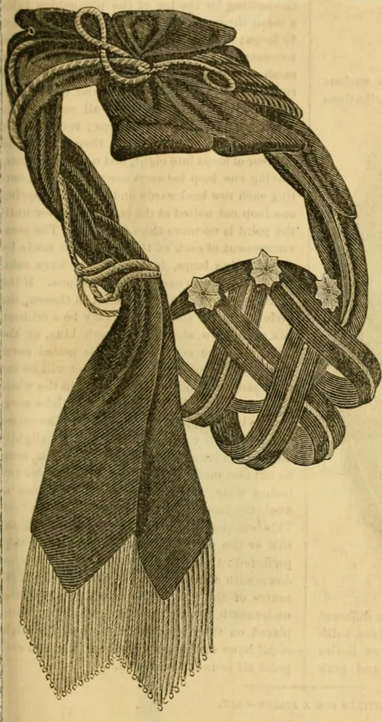 An illustration from Godey's lady's book 1864 Jan -June; Jul - Dec, 1864, leaf 185