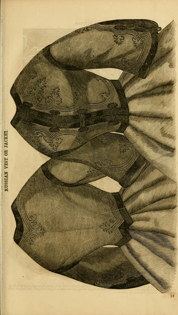 An illustration from Godey's lady's book 1864 Jan -June; Jul - Dec, 1864, leaf 21