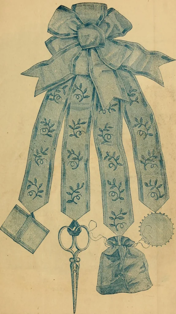 An illustration from Godey's lady's book 1864 Jan -June; Jul - Dec, 1864, leaf 215