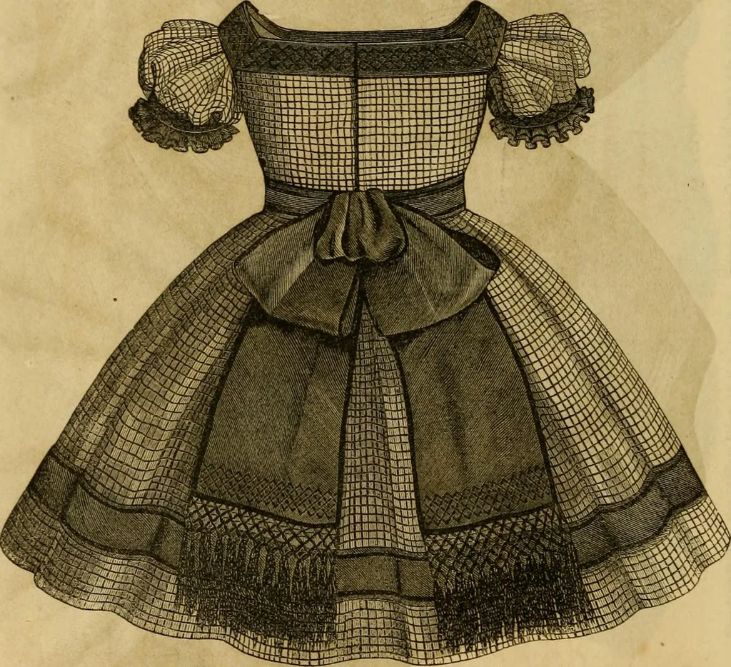 An illustration from Godey's lady's book 1864 Jan -June; Jul - Dec, 1864, leaf 22