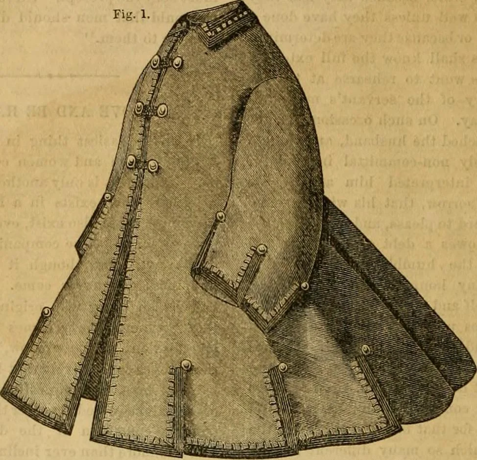 An illustration from Godey's lady's book 1864 Jan -June; Jul - Dec, 1864, leaf 282
