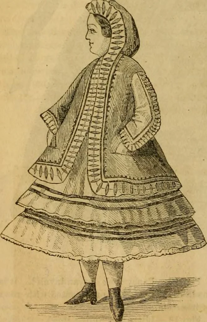 An illustration from Godey's lady's book 1864 Jan -June; Jul - Dec, 1864, leaf 286