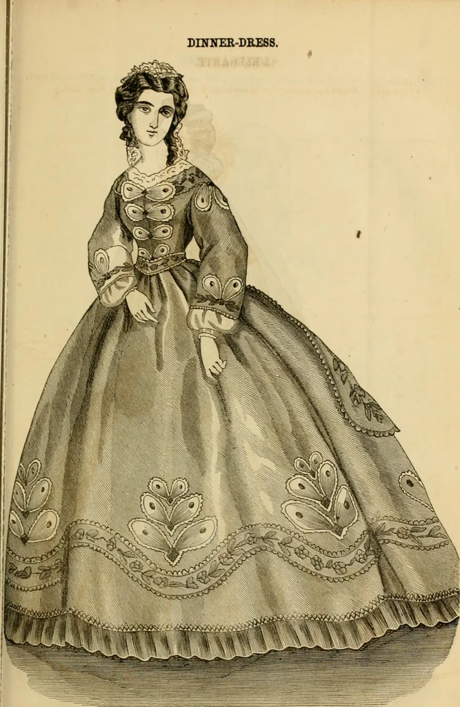 An illustration from Godey's lady's book 1864 Jan -June; Jul - Dec, 1864, leaf 317