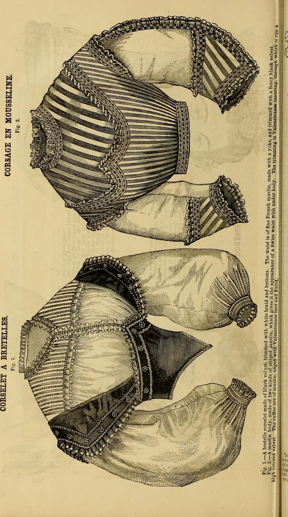 An illustration from Godey's lady's book 1864 Jan -June; Jul - Dec, 1864, leaf 322