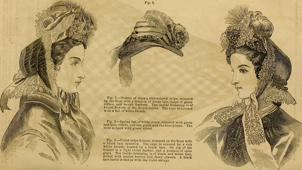 An illustration from Godey's lady's book 1864 Jan -June; Jul - Dec, 1864, leaf 410