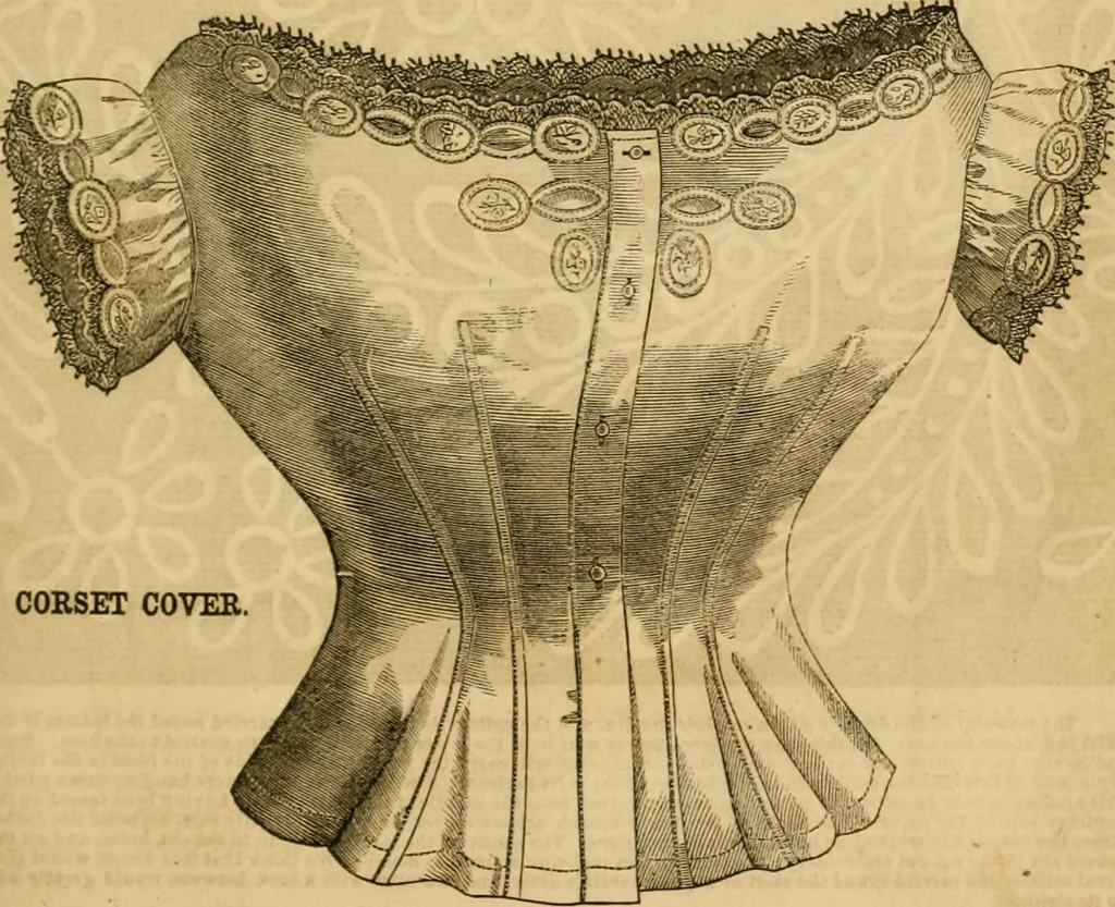 An illustration from Godey's lady's book 1864 Jan -June; Jul - Dec, 1864, leaf 413