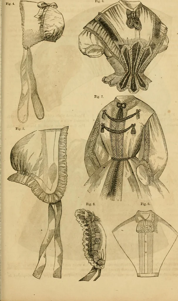 An illustration from Godey's lady's book 1864 Jan -June; Jul - Dec, 1864, leaf 461