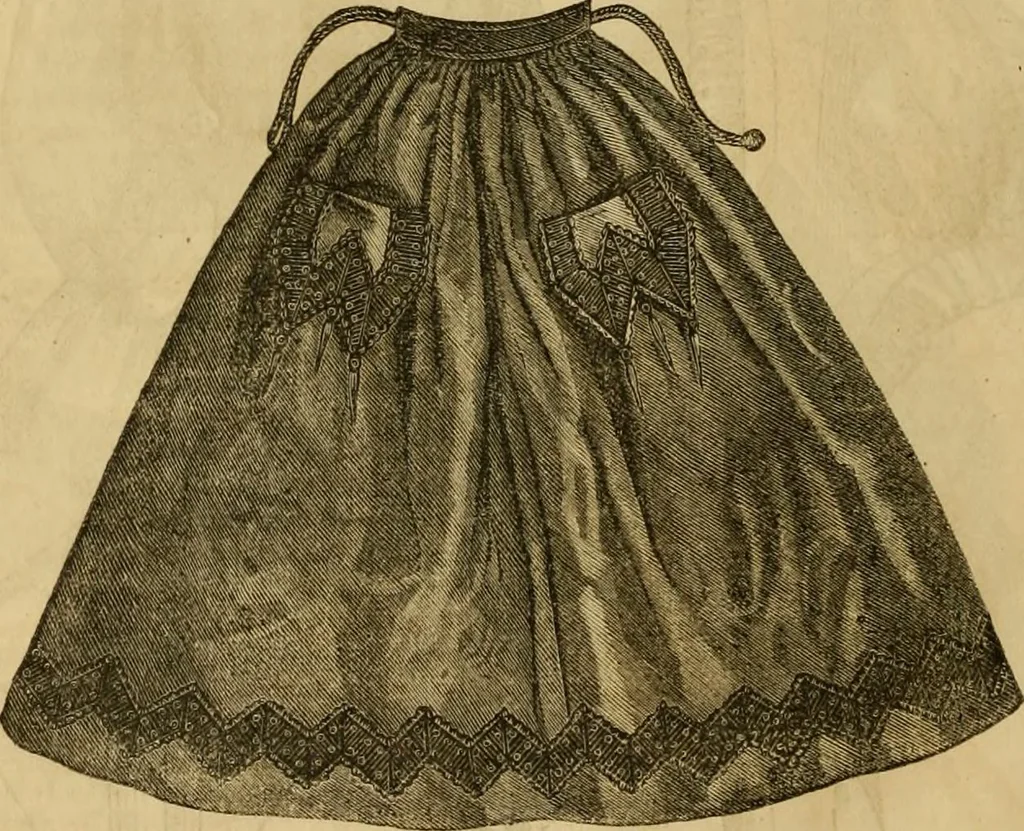 An illustration from Godey's lady's book 1864 Jan -June; Jul - Dec, 1864, leaf 462