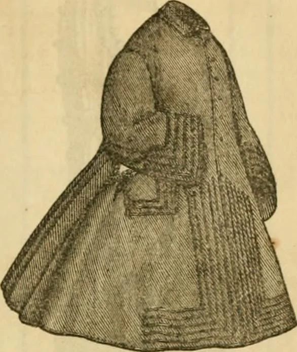 An illustration from Godey's lady's book 1864 Jan -June; Jul - Dec, 1864, leaf 463