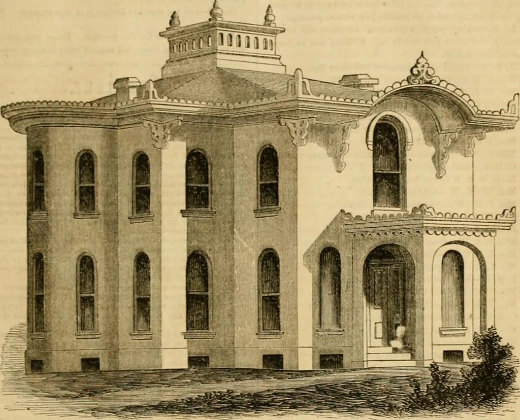 An illustration from Godey's lady's book 1864 Jan -June; Jul - Dec, 1864, leaf 483
