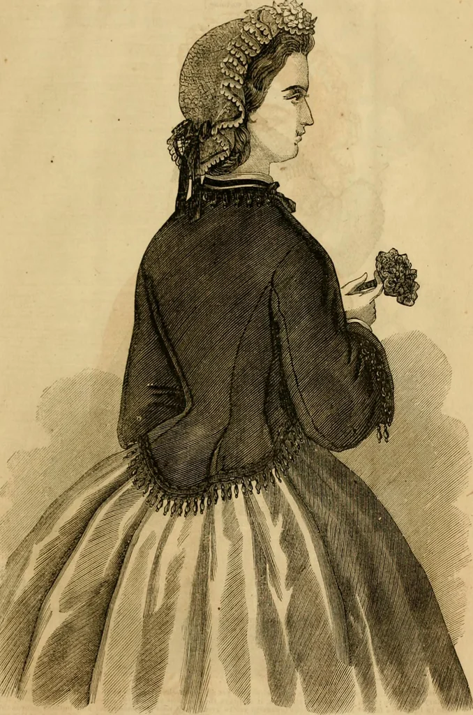 An illustration from Godey's lady's book 1864 Jan -June; Jul - Dec, 1864, leaf 499