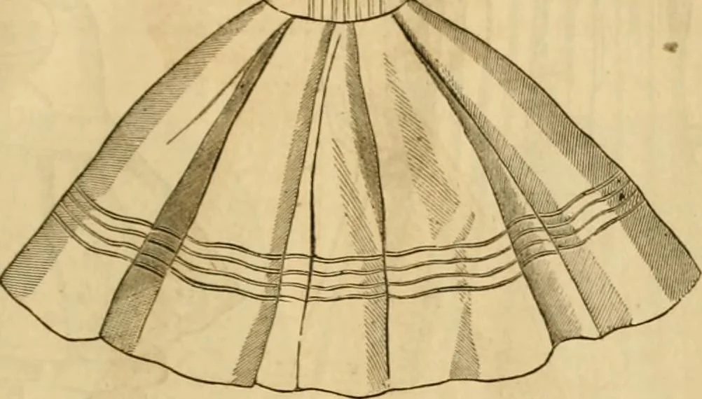 An illustration from Godey's lady's book 1864 Jan -June; Jul - Dec, 1864, leaf 547