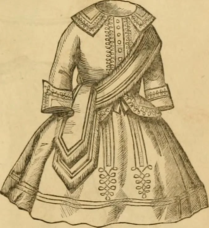 An illustration from Godey's lady's book 1864 Jan -June; Jul - Dec, 1864, leaf 549