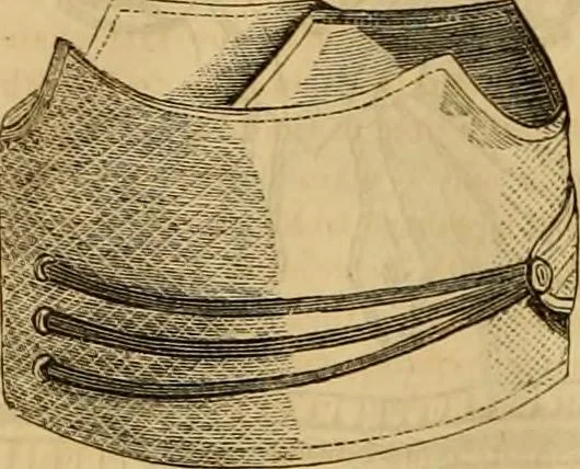 An illustration from Godey's lady's book 1864 Jan -June; Jul - Dec, 1864, leaf 552