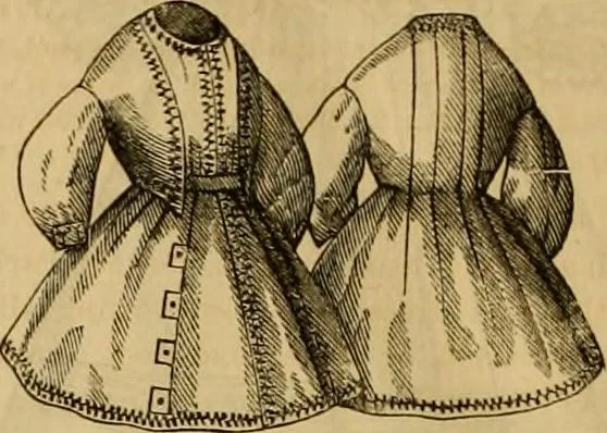 An illustration from Godey's lady's book 1864 Jan -June; Jul - Dec, 1864, leaf 552