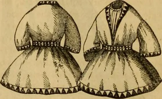 An illustration from Godey's lady's book 1864 Jan -June; Jul - Dec, 1864, leaf 552