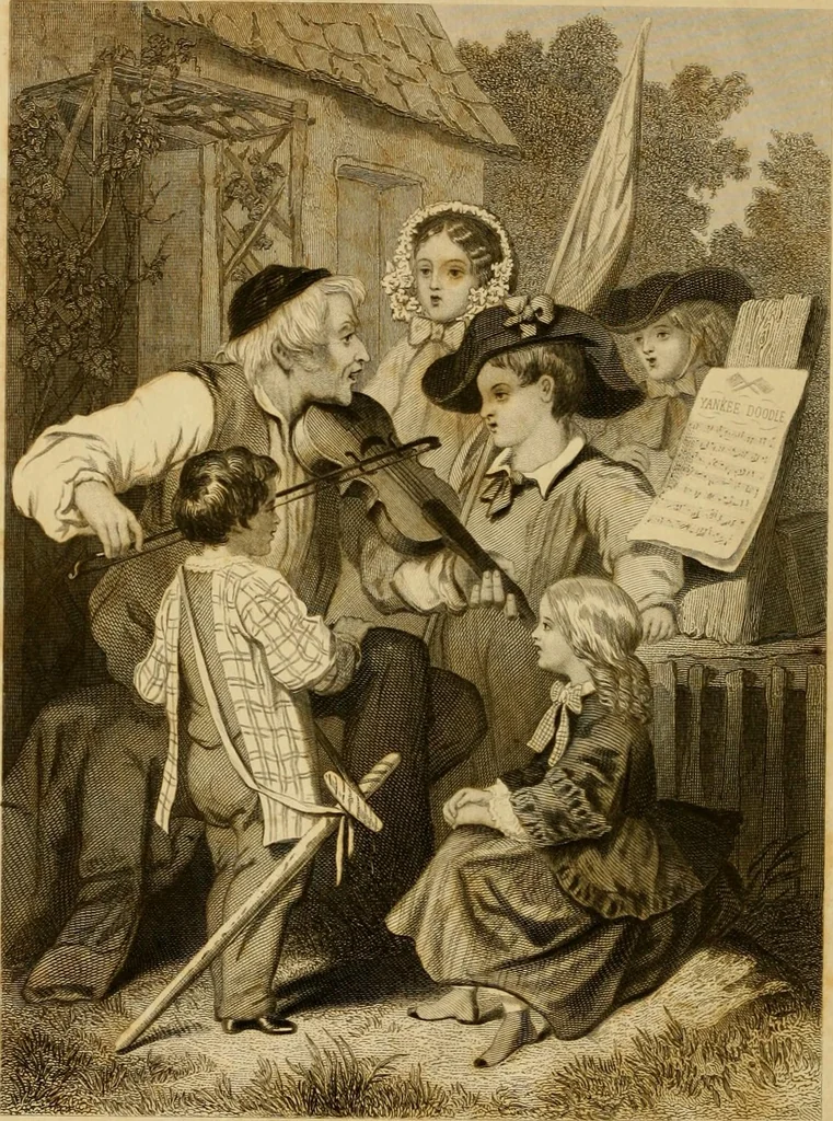 An illustration from Godey's lady's book 1864 Jan -June; Jul - Dec, 1864, leaf 586