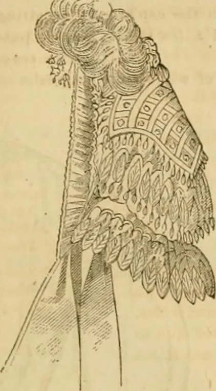 An illustration from Godey's lady's book 1864 Jan -June; Jul - Dec, 1864, leaf 649