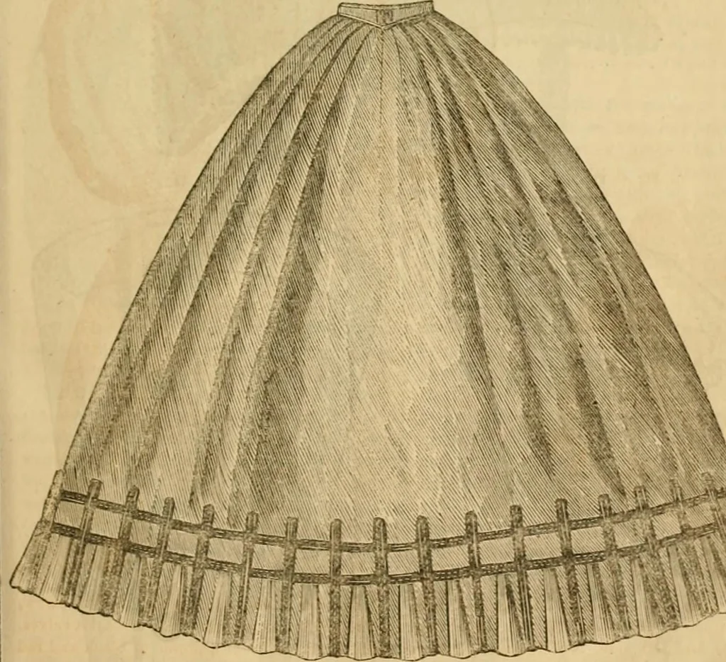 An illustration from Godey's lady's book 1864 Jan -June; Jul - Dec, 1864, leaf 651