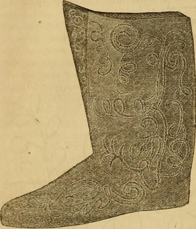 An illustration from Godey's lady's book 1864 Jan -June; Jul - Dec, 1864, leaf 656