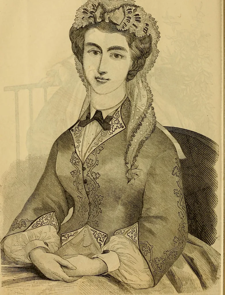 An illustration from Godey's lady's book 1864 Jan -June; Jul - Dec, 1864, leaf 684