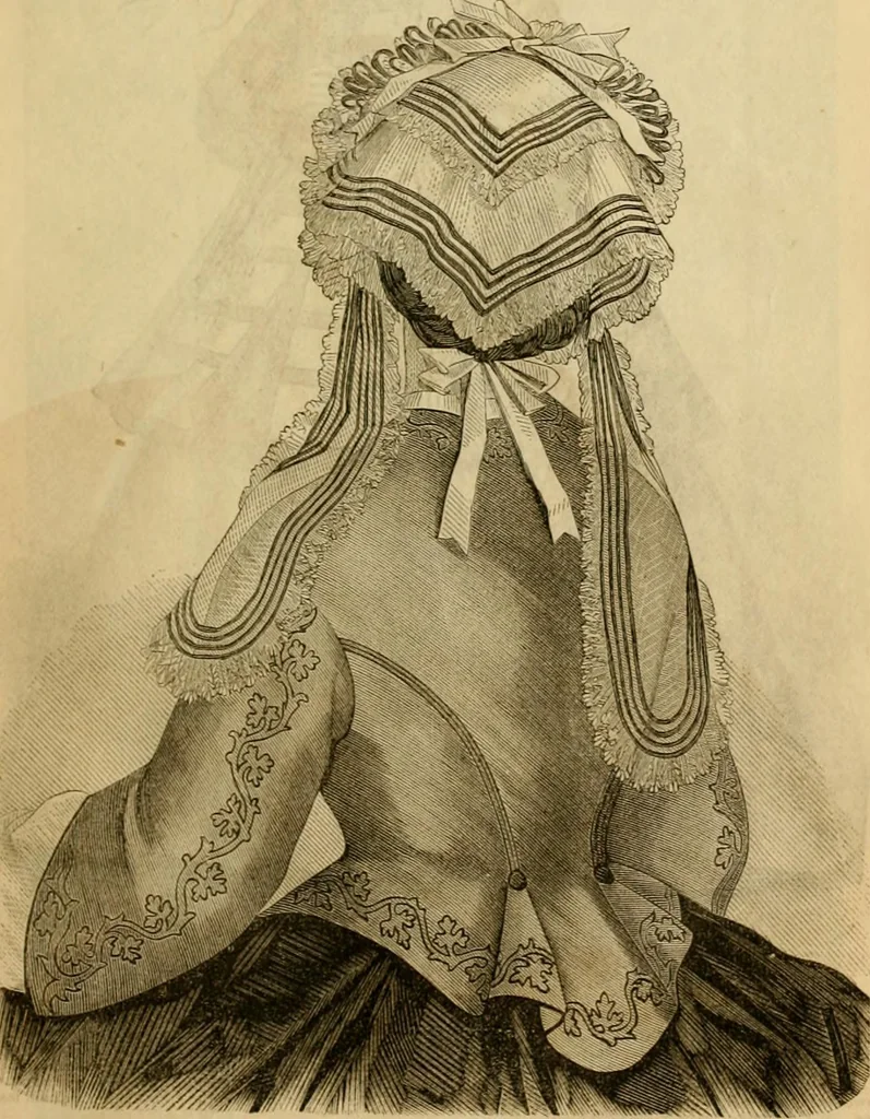An illustration from Godey's lady's book 1864 Jan -June; Jul - Dec, 1864, leaf 685