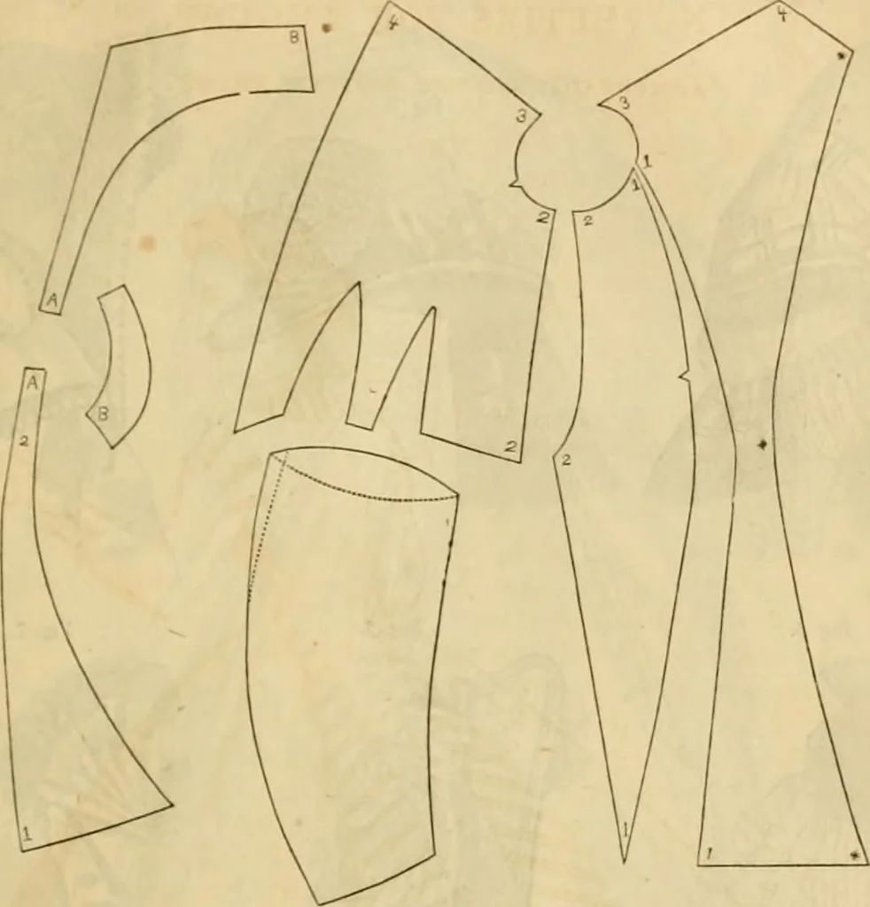 An illustration from Godey's lady's book 1864 Jan -June; Jul - Dec, 1864, leaf 737