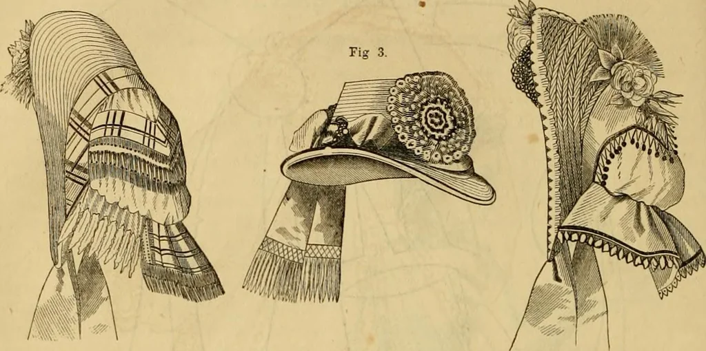 An illustration from Godey's lady's book 1864 Jan -June; Jul - Dec, 1864, leaf 738