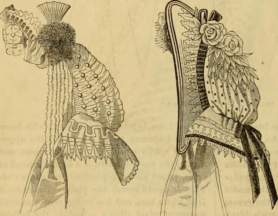 An illustration from Godey's lady's book 1864 Jan -June; Jul - Dec, 1864, leaf 738